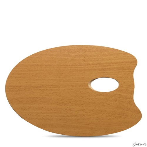 Mabef oval mdf palette 20x30cm - mdf,