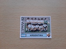 Panini World cup 82 Argentina