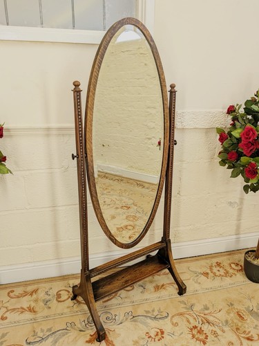 Edwardian carved oak - edwardian, cheval