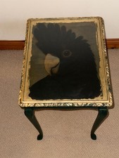 Hand Painted Decoupage Side