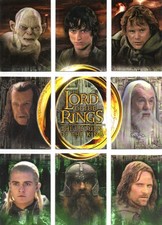 Lord of The Rings Return King Update ROTK: 9 Card UK Binder Exclusive Set #U1-U9