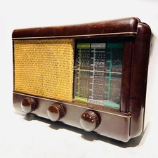 Philco A-535 Mk1 Bakelite Valve Table Radio 1946 - Very Clean & Working