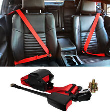 Universal 3 Point Seat Belts 3.5m Length & 30cm Web Buckle Ends E4 UK VAT Inc UK