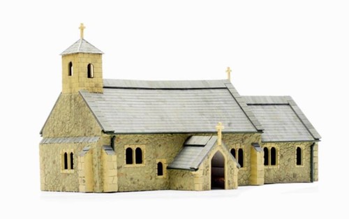 Dapol c029 village church - village,