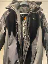 Ice Peak Mens Ski Suit, Black and Grey fits 6ft man UK size 42 European 52