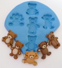 Teddy bears silicone mould - mould, for