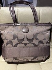 Vintage Purple Coach Bag