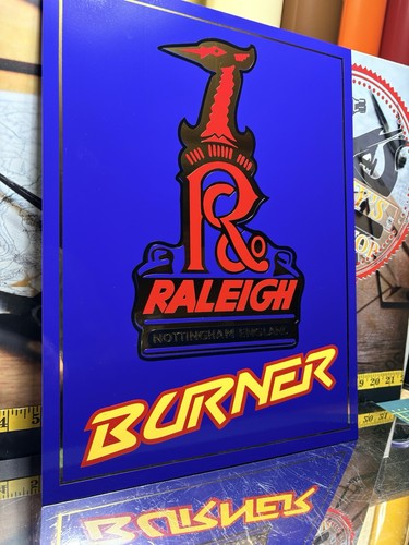 Raleigh burner sign - raleigh,