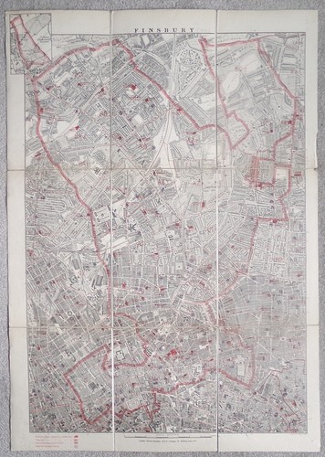 Original antique map - original,
