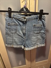 Ladies Blue Denim Jeans Size 8