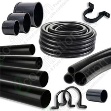 Black PVC Plumbing Pipe