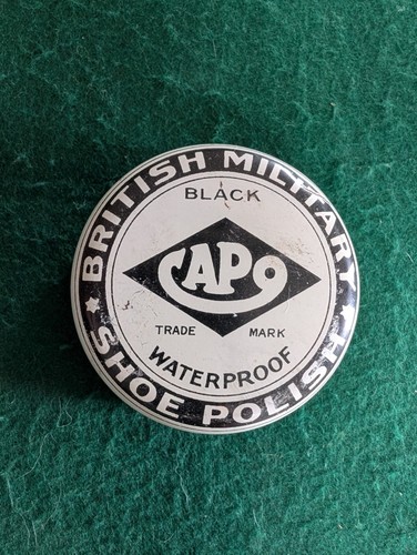 Ww2 capo shoe polish tin - ww2,