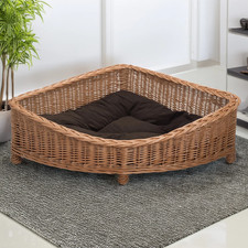 Luxury Wicker Dog Corner