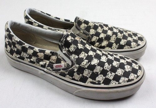 Vans peanuts snoopy checker - vans,