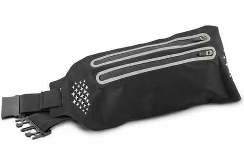 Black unisex waist belt bum - waist,