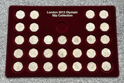 2011 london olympic games 50p - olympic,