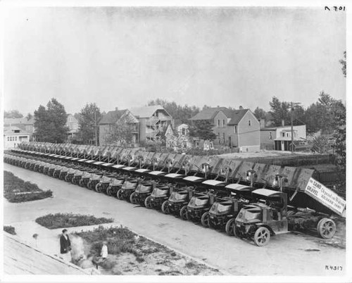 1920s mack dump - dump, fleet