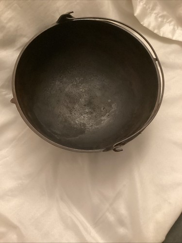 Antique cast iron pot scotch - antique,