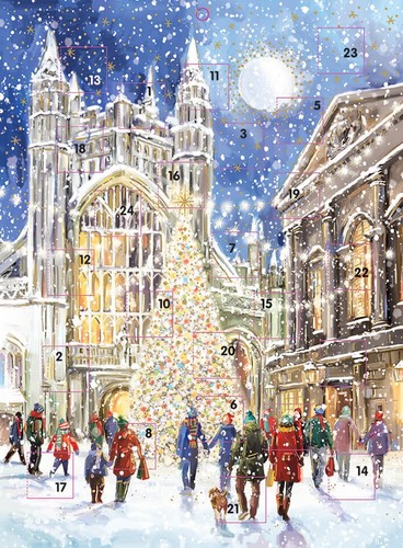 Traditional advent calendar - traditional,