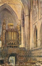 York Vintage Postcard Minster