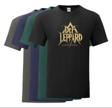 Def Leppard T-shirt  100%