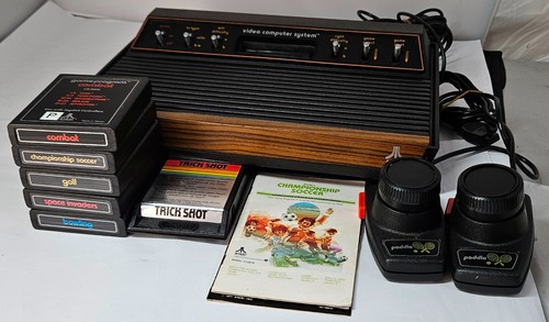 Atari 2600 woody console - atari, "woody"