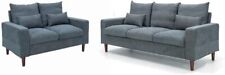 Linen Fabric Sofa Corner / 3 2 / Seater / Footstool/L shape Corner Couch Settee