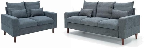Linen fabric sofa corner 3 - sofa, /