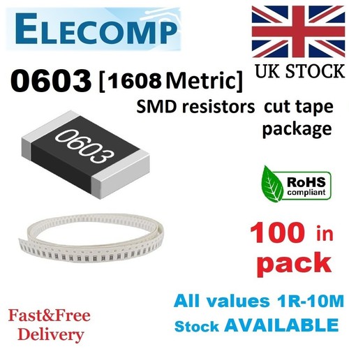 0603 smd resistors e24 - smd,