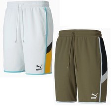 New Men's PUMA Iconic Shorts - Sports Gym Fitness Casual Long Knee Length 