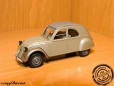 CITROEN 2CV 2-CV TYPE A 1949 BLACK FRONT LIGHTS 1:43