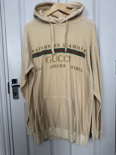 Gucci oversized hoody cream - oversized,
