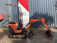 KUBOTA K008-3 y2020 1746 hrs Micro Excavator / Digger +Q/H +3 BUCKETS £8600+VAT
