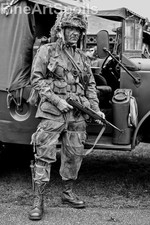 American paratrooper  • WW2 Photograph Militaria