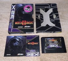 Mortal Kombat II/2 Boxed And Complete Sega Mega Drive 32X Game
