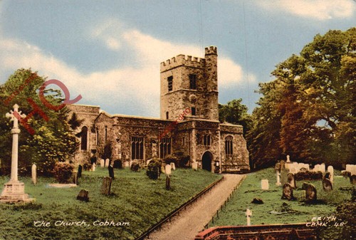 Picture postcard cobham the - postcard:,