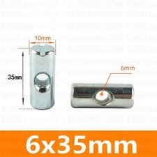 M4 M5 M6 8 Barrel Nut Cross