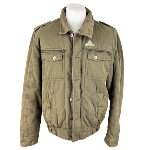 Adidas jacket green large - green,
