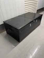 Large Black | Faux Crocodile