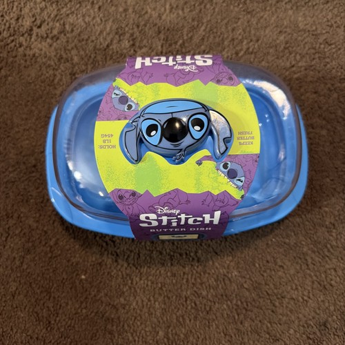 Disney stitch blue lid - disney,