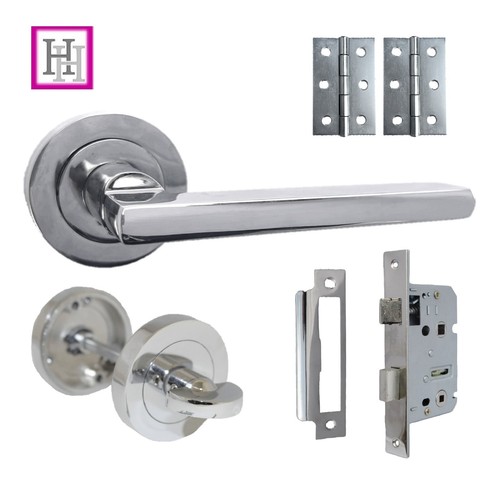 Bath door handles set modern - door,