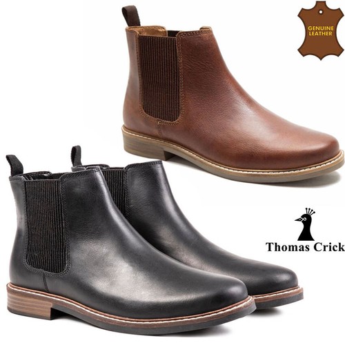 Mens leather chelsea - mens, boots