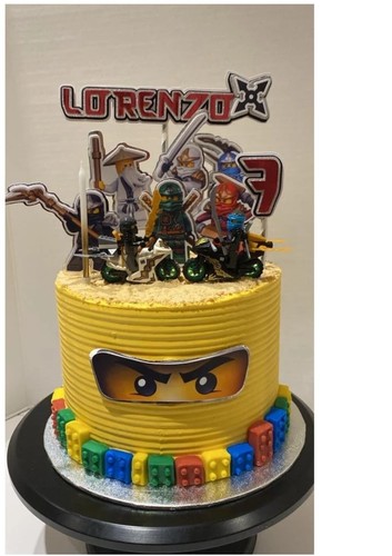 Ninjago cake topper - ninjago,