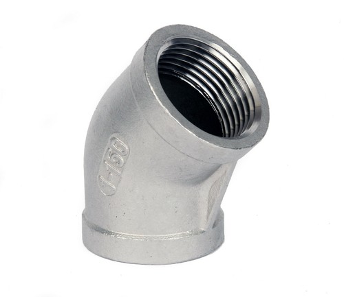 Stainless steel elbows 45o - steel,