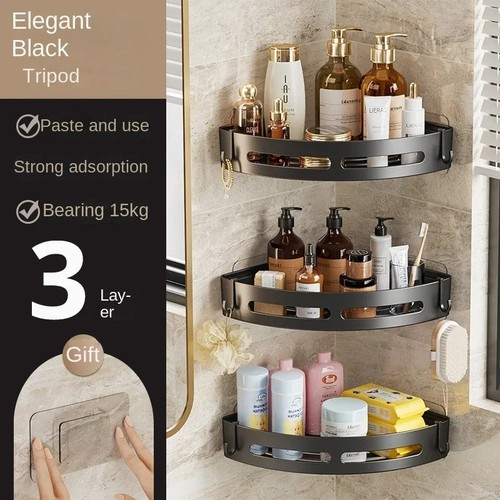 Bathroom corner shower suction - bathroom,