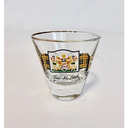 Vintage libbey scottish clans - libbey,