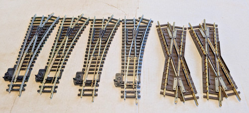 Hornby track r613 points - 6x,