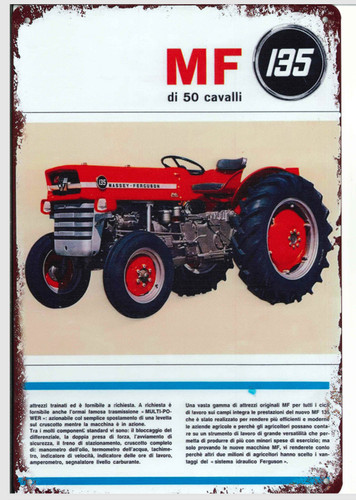 Massey ferguson 135 tractor - massey-ferguson, mf