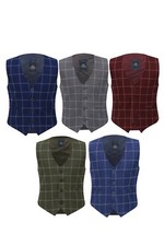 Boys Tweed Windowpane Check