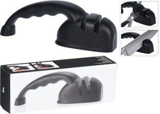 Hand held knife sharpener